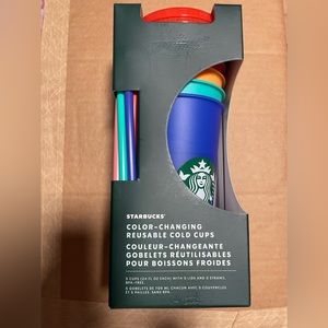 Starbucks Color Changing Reusable Cups